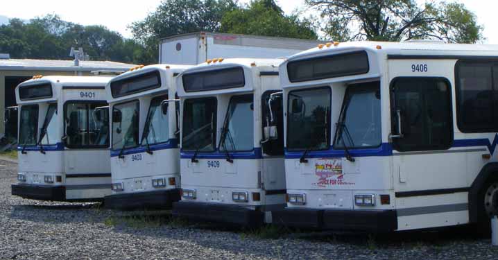 Valley Metro Gillig Phantom 9401 9403 9409 & 9406